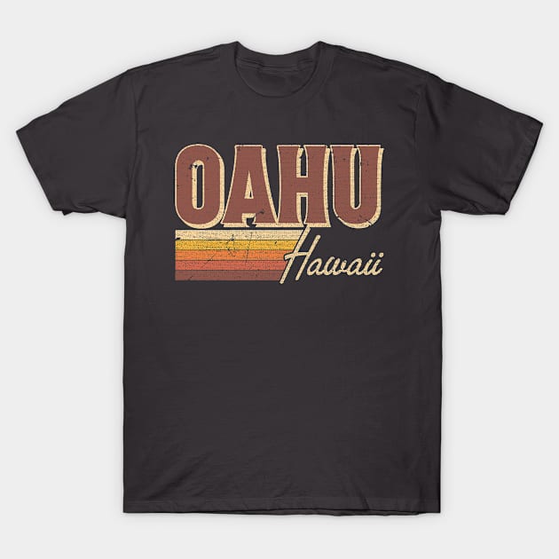 Oahu Hawaii T-Shirt by dk08